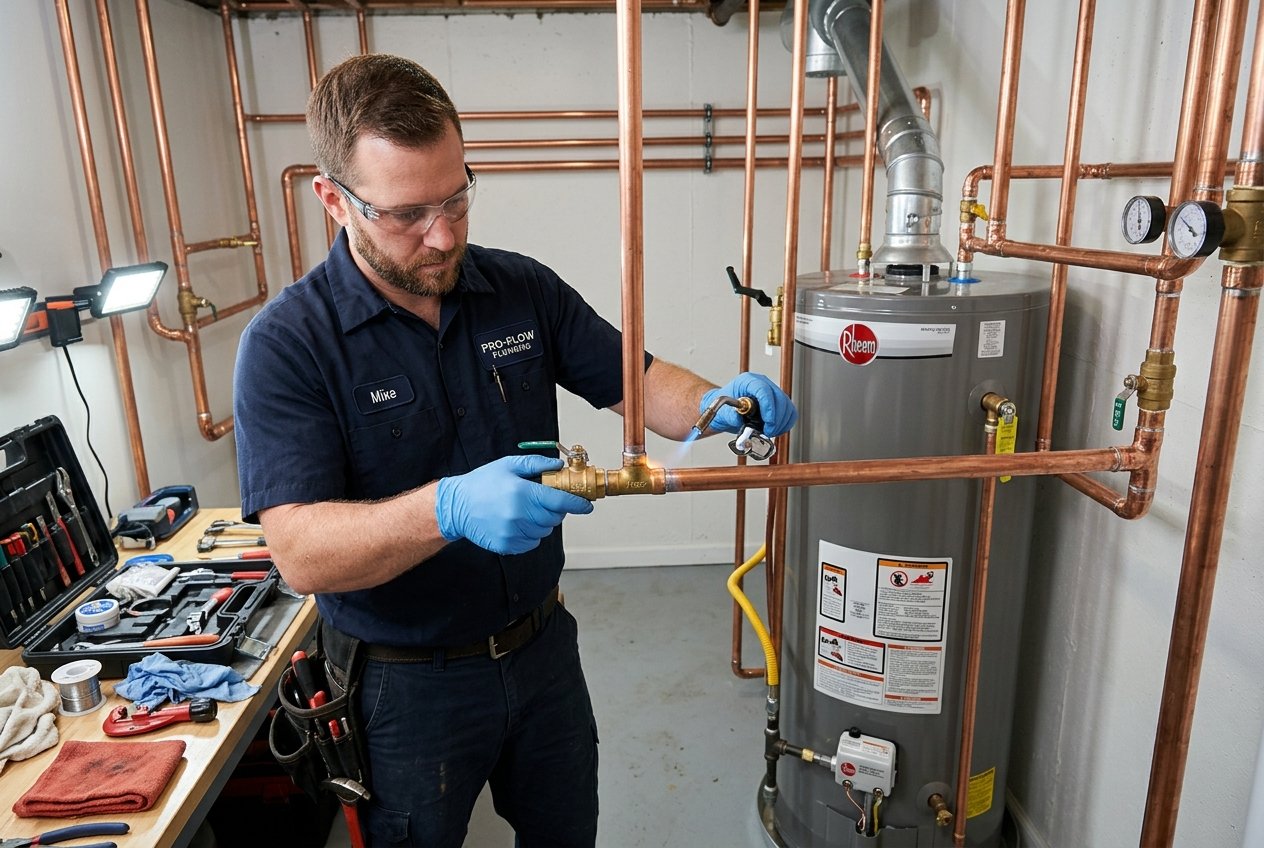 Whole-House PEX Re-Piping at Calgary, AB