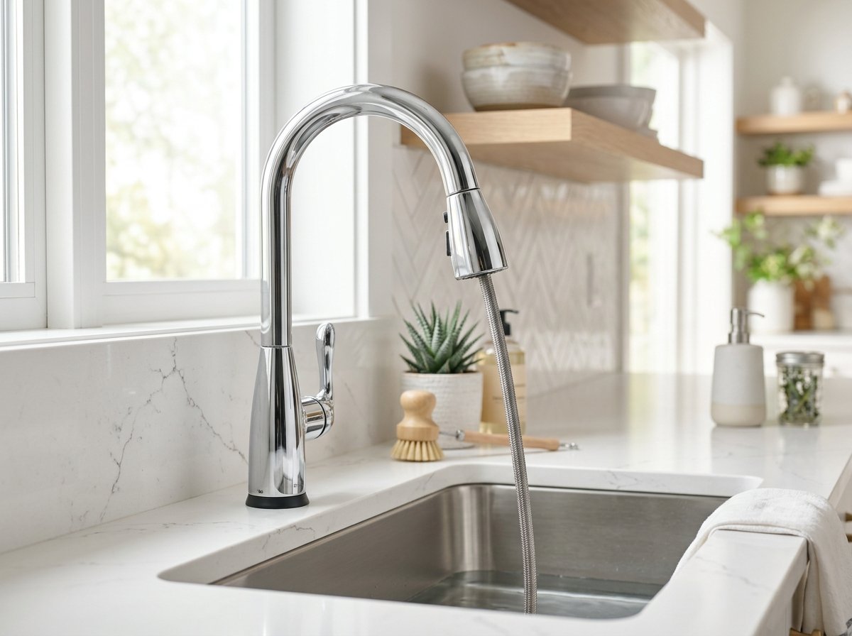 Kitchen Drain Snaking & Re-trap at Airdrie, AB